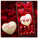 Red Love Forever Thème APK