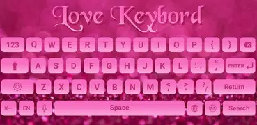 Liebes-Tastatur-Thema