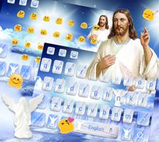 Jésus Christ Dieu clavier thème capture d'écran 1