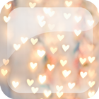 Romantic Hearts Live Wallpaper icon