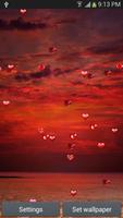 Romantic Hearts Live Wallpaper 截圖 2
