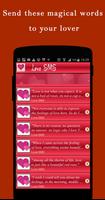 برنامه‌نما Romantic messages, 5000+ Love Messages, Love SMS عکس از صفحه
