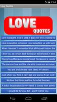 Love Quotes Affiche