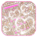 Sparkle Heart Theme Wallpaper APK