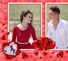 برنامه‌نما Romantic Love Photo Frames عکس از صفحه