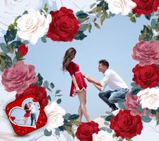 برنامه‌نما Romantic Love Photo Frames عکس از صفحه