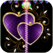 Purple Heart Lock Screen