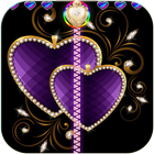 Purple Heart Lock Screen icon
