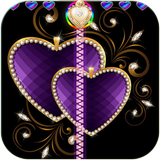 Purple Heart Lock Screen icon