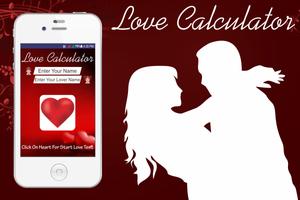 Love Calculator simulator 2017 اسکرین شاٹ 1