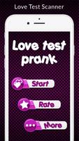Love Test Fingerprint Scanner prank poster