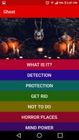 Detector de fantasmas e protetor Cartaz