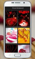 Love Zipper Lock Screen Affiche