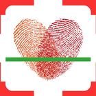 Fingerprint Love  Scanner ikona