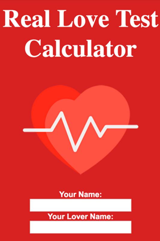 Real Love Test Calculator For Android Apk Real Love Test Calculator Screenshot 1