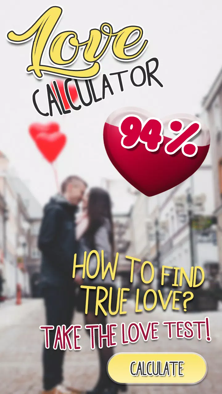 Calculadora do Amor-Jogo Teste APK - Baixar app grátis para Android