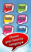 Cute Love Text Messages ♥ Affiche