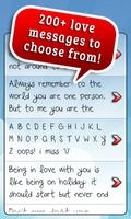 Cute Love Text Messages ♥ captura de pantalla 1