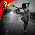 Girl Rain Dance
