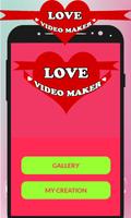Love Video Maker With Music 2018 Affiche