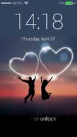 Love Lock Screen Affiche