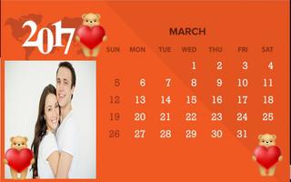 3 Schermata lovey Calendar valentine 2017