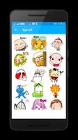 Gif For Chat - Whatsapp Messenger imagem de tela 1