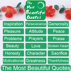 The Most Beautiful Quotes أيقونة