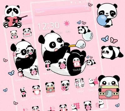 Imut Panda Tema Cute Panda For Android Apk Download