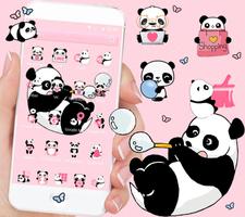 Niedlich Panda Thema Cute Panda Screenshot 1