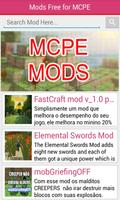برنامه‌نما Mods For MCPE عکس از صفحه