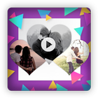 Love Heart Video Editor ícone