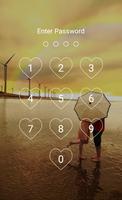 Love Heart Lock Screen screenshot 1