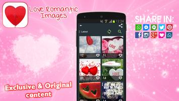 Love & Romantic Images 🇺🇸❤US الملصق