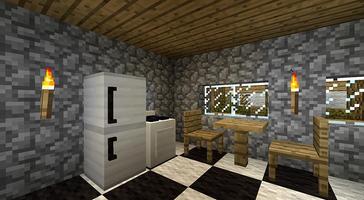 Cool Furniture Ideas Minecraft Ekran Görüntüsü 1