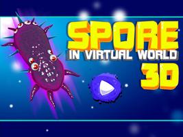 Spore in Virtual World 3D постер