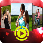 Love Photo Video With Music آئیکن