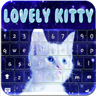 Lovely Kitty Keyboard Theme أيقونة