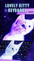 Lovely Kitty Keyboard Theme ảnh chụp màn hình 1