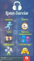 english listening exercise الملصق