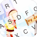 Lovely Girl for Emoji Keyboard APK