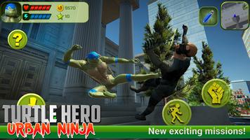 Turtle Hero: Urban Ninja постер