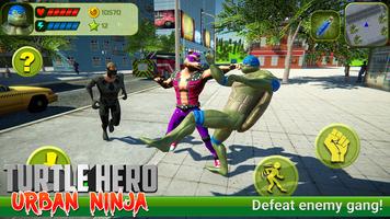Turtle Hero: Urban Ninja ảnh chụp màn hình 1
