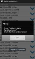 Smart Call Recorder ảnh chụp màn hình 2