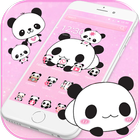 Fofa panda tema Cute Panda ícone