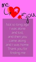 Love quotes for her Cartaz