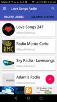Love Songs Radio Affiche