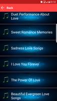 Love Songs MP3 Sweet Memories الملصق