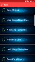 Love Songs MP3 Sweet Memories تصوير الشاشة 1