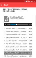 Love Songs MP3 Sweet Memories captura de pantalla 3